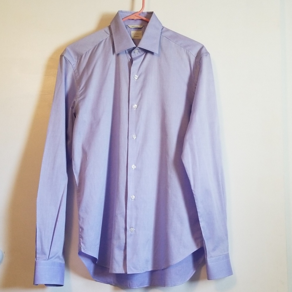 Culturata Purple Button Down Dress Shirt